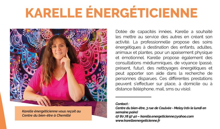 Karelle Énergéticienne : Article de presse